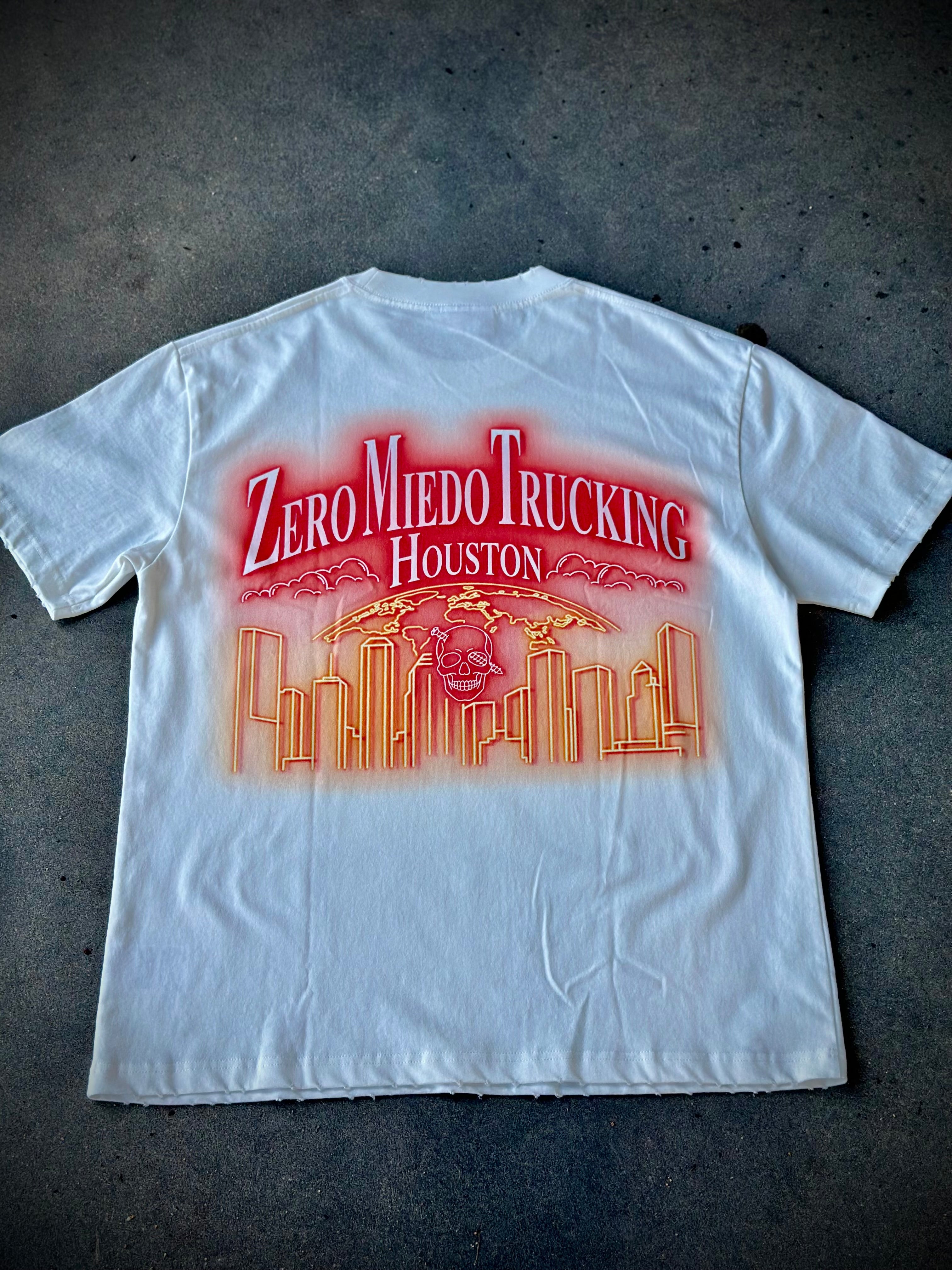 ZeroMiedoTrucking White/Red