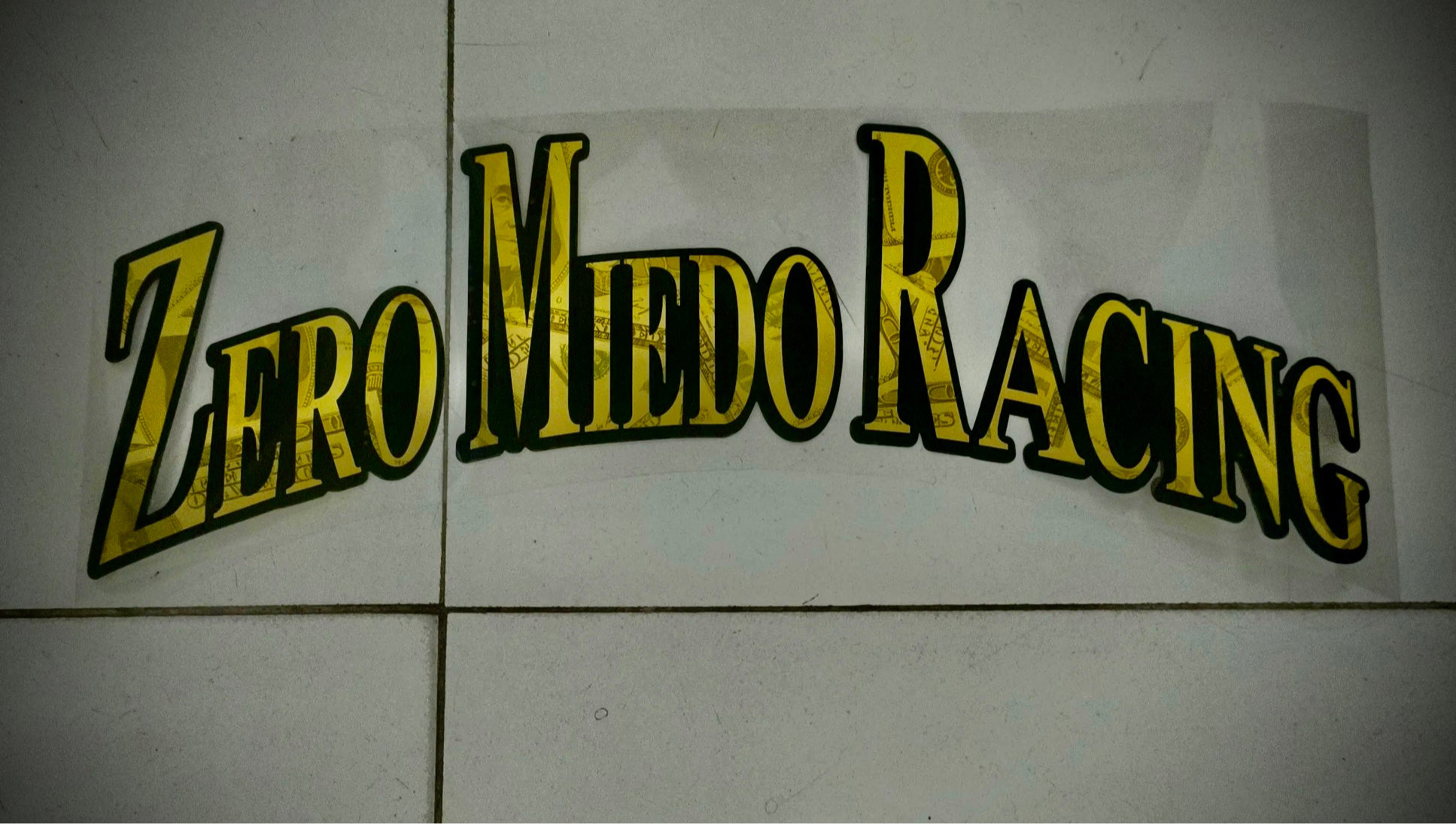 ZeroMiedoRacing Yellow Decal