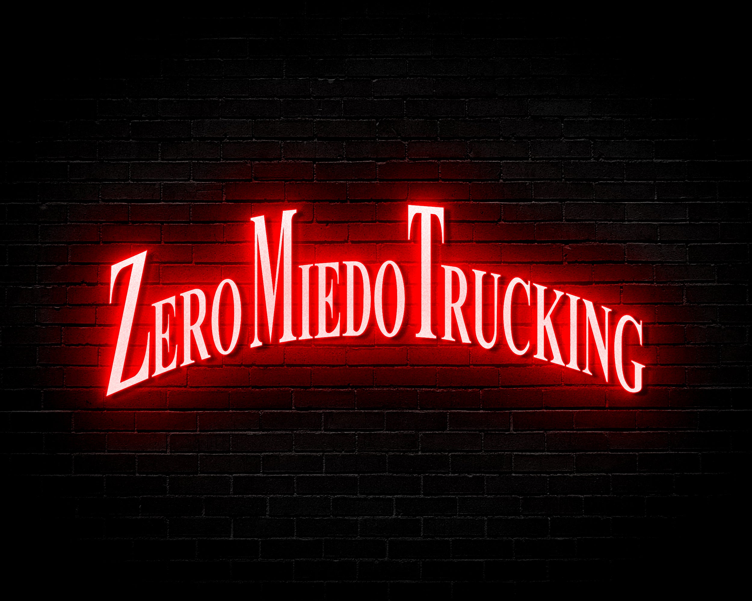 ZeroMiedoTrucking Red Decal