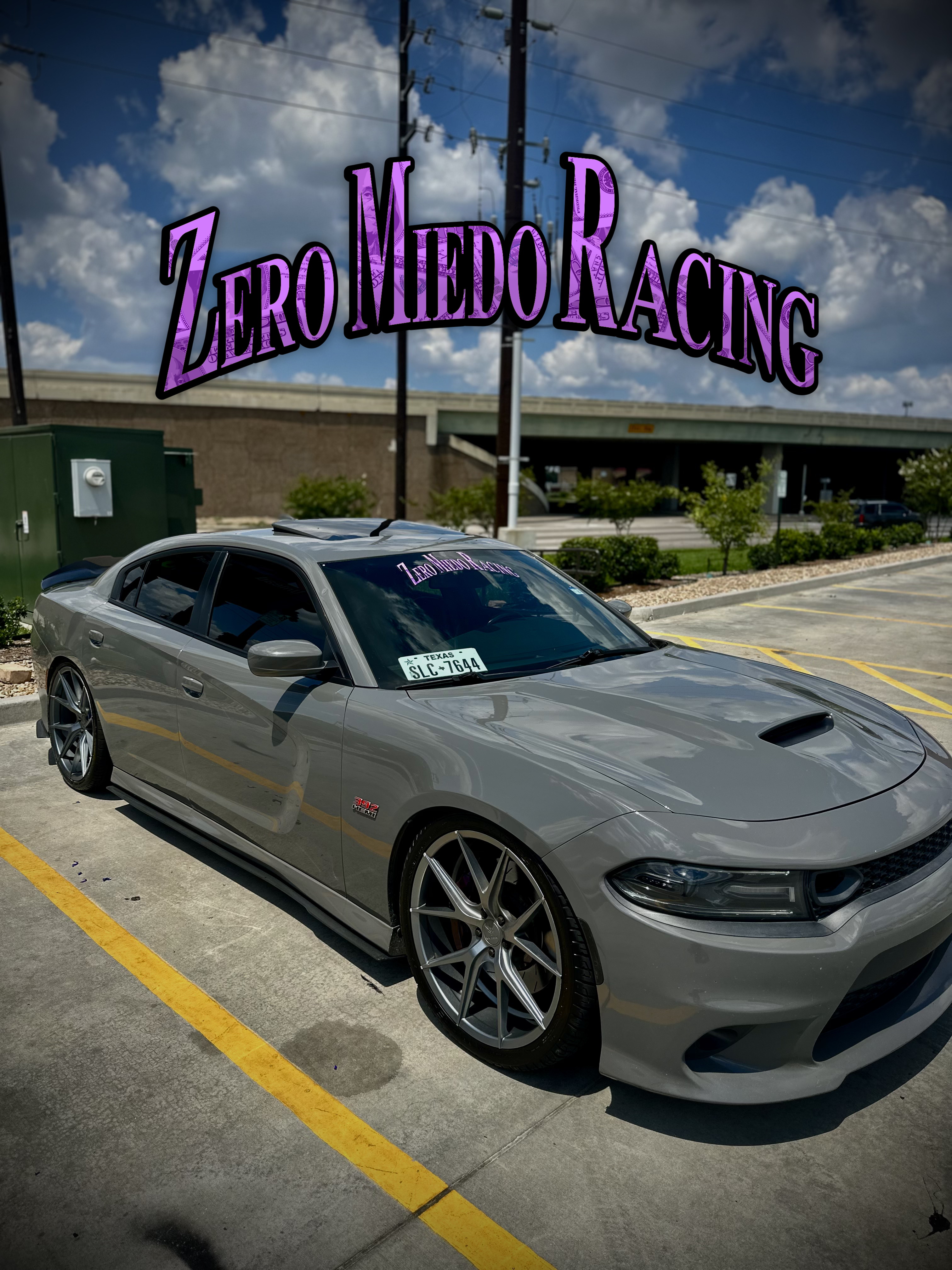 ZeroMiedoRacing Purple Decal
