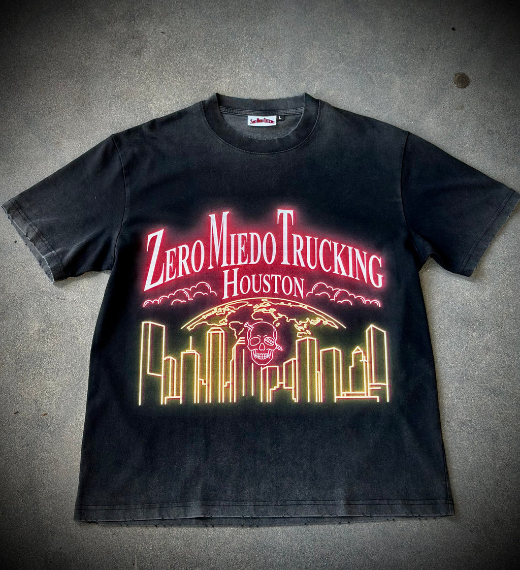 ZeroMiedoTrucking Shirt Black/Red