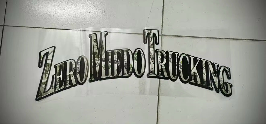 ZeroMiedoTrucking Decal