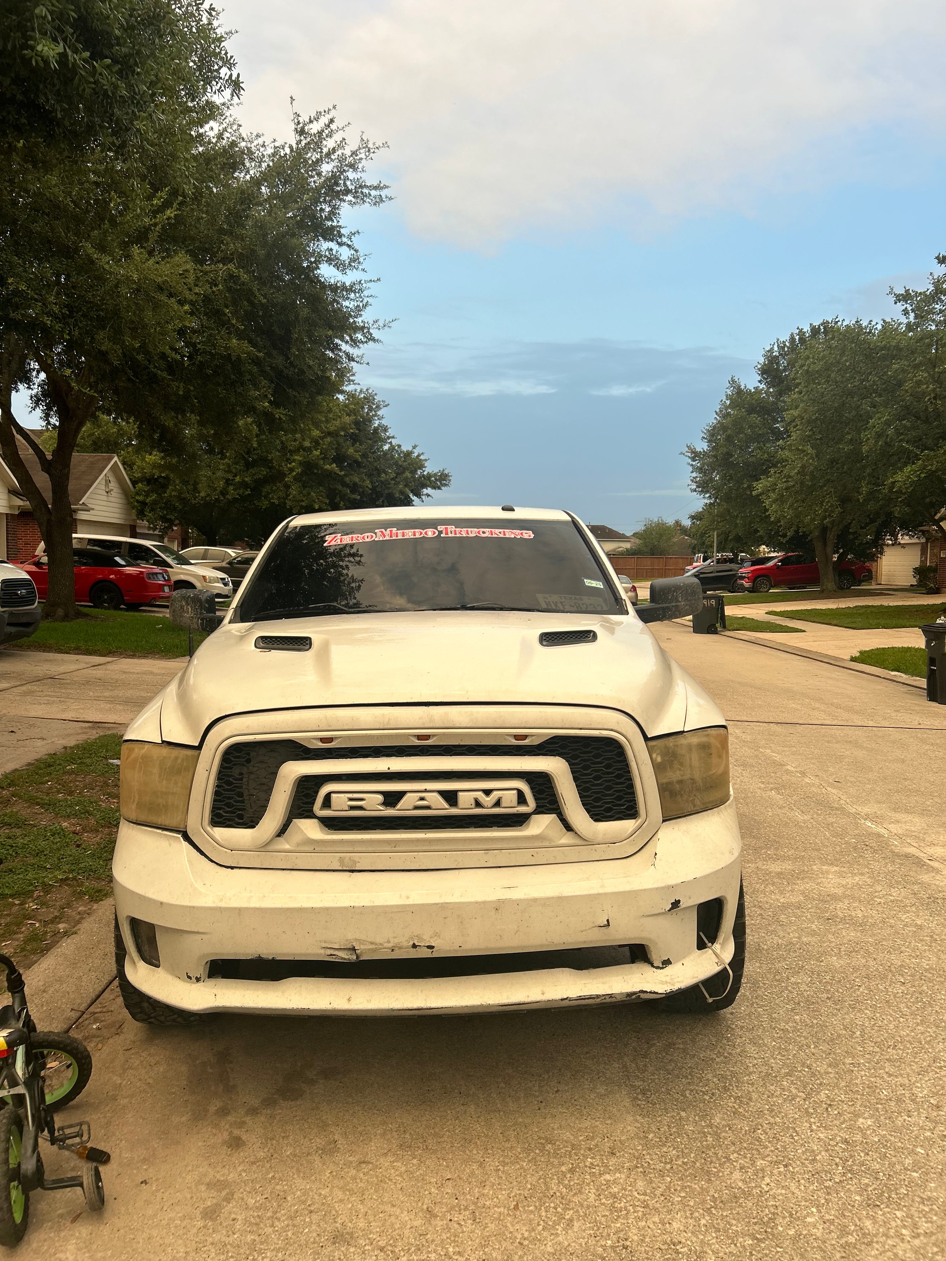 ZeroMiedoTrucking Red Decal