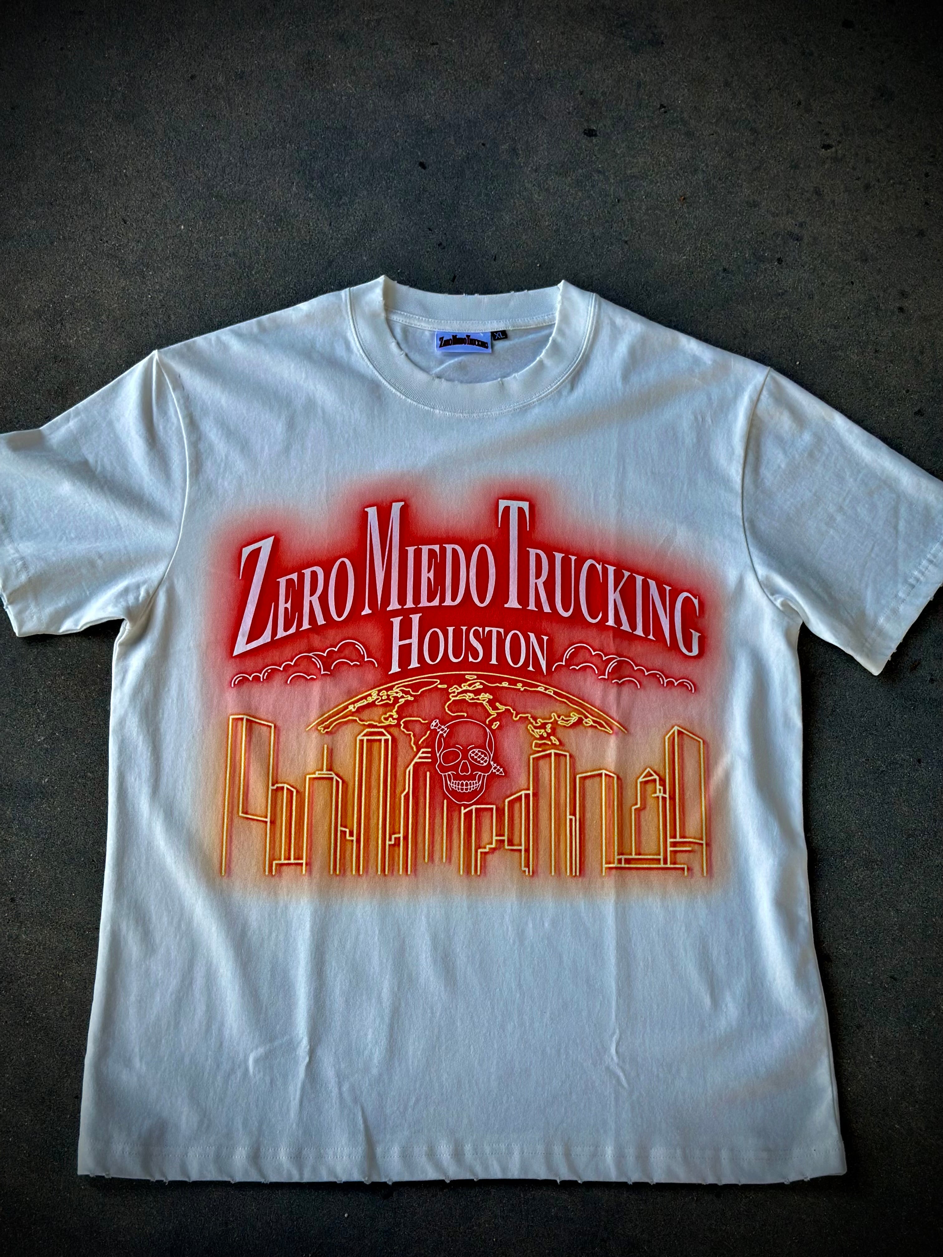 ZeroMiedoTrucking White/Red