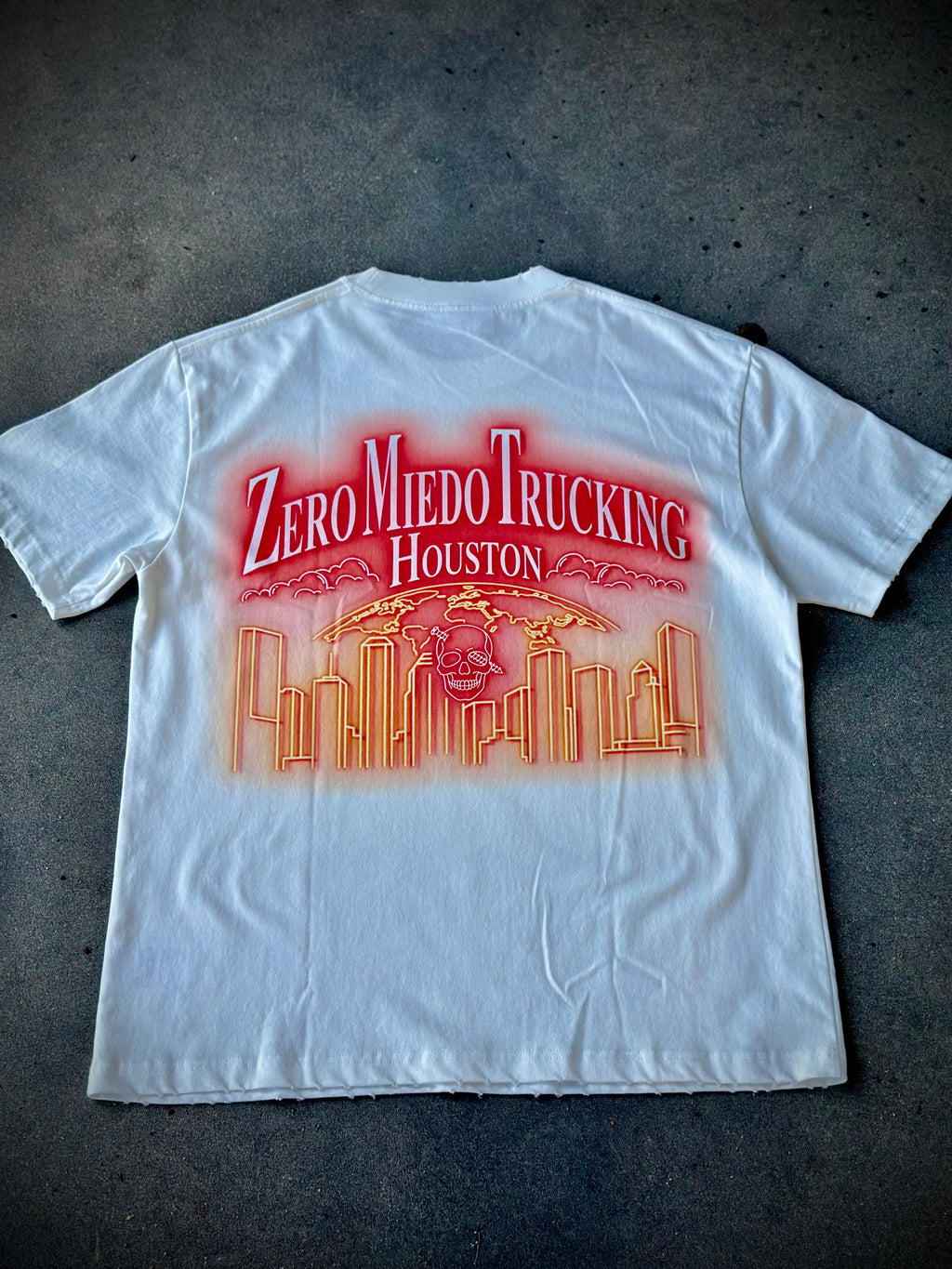 ZeroMiedoTrucking White/Red