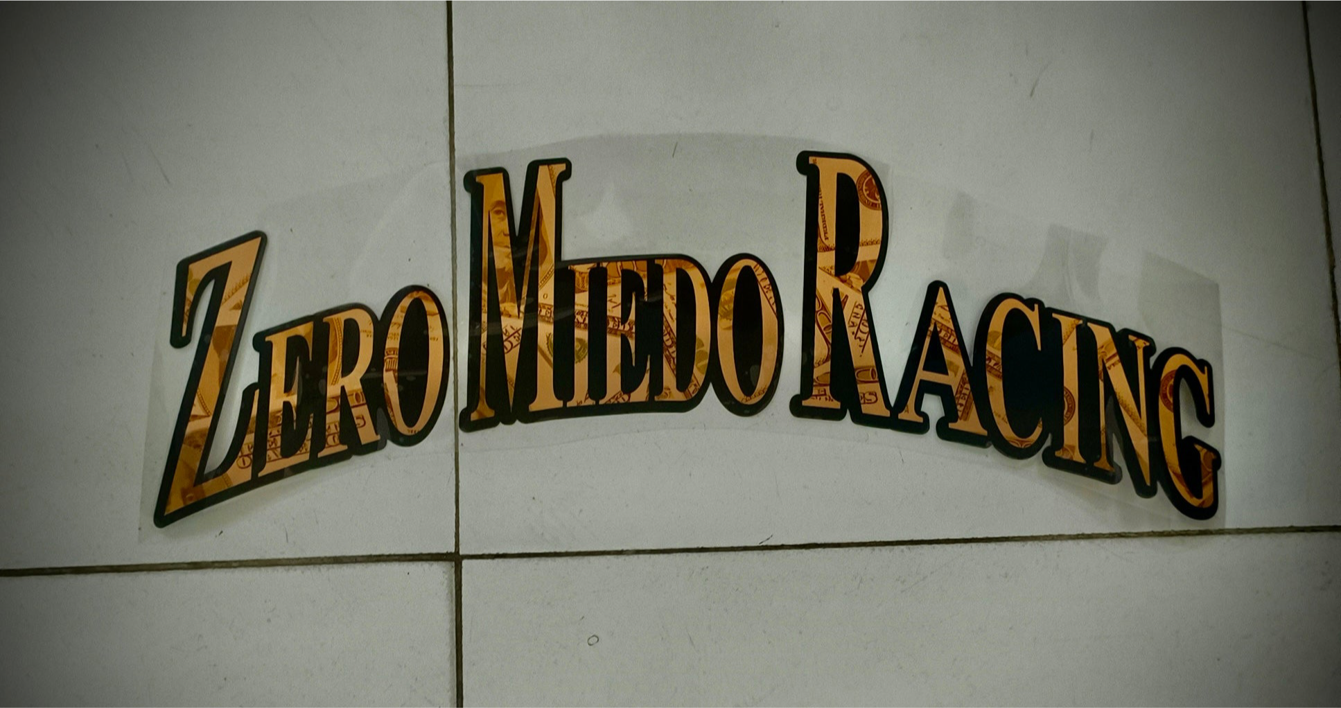 ZeroMiedoRacing Orange Decal