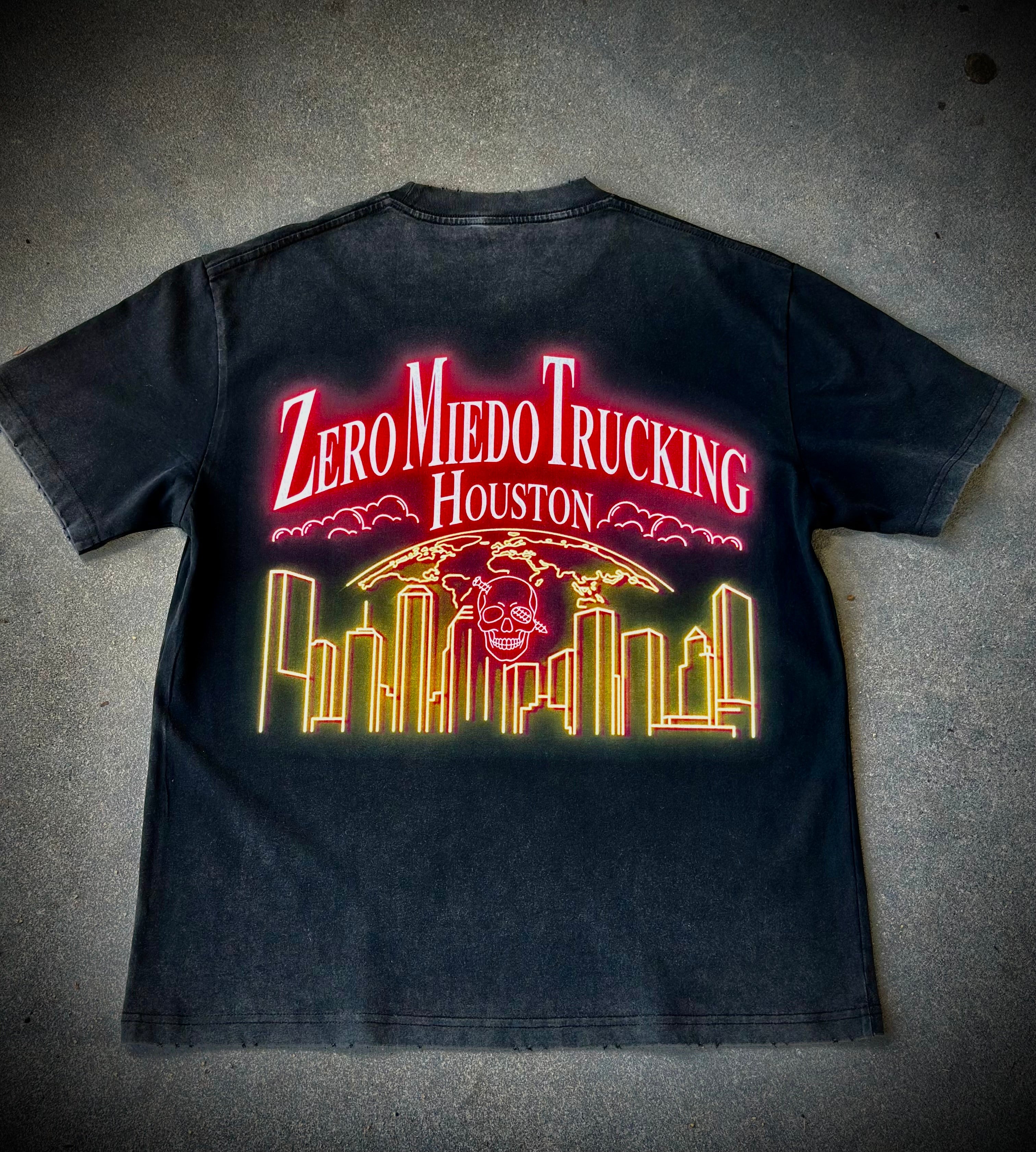 ZeroMiedoTrucking Shirt Black/Red