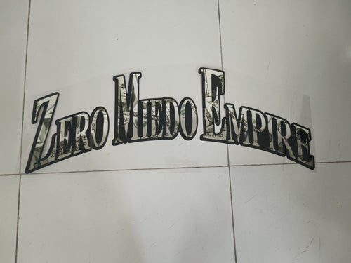 Zero Miedo Empire Decal